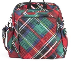 Lug Sonata Convertible Tote Bag (Tartan Plaid) New